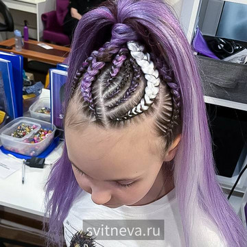 Прически из брейдов