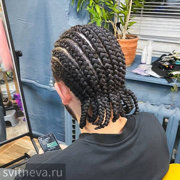 Мужские брейды Темный воин. Для записи звоните 8 (903) 715-73-27