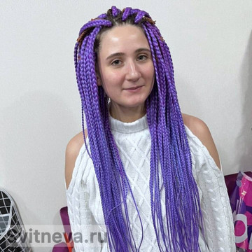Де-комплект Фиолетовый каскад. Для записи звоните 8 (903) 715-73-27